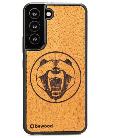 Custodia in legno per Samsung Galaxy S22 MERBAU BEAR (1/3)