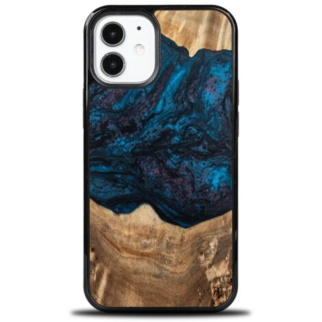 Custodia Bewood Unique per iPhone 12 Mini - Pianeti - Nettuno (1/4)