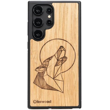 Custodia in legno Bewood per Samsung Galaxy S24 Ultra QUERCIA LUPO (1/4)