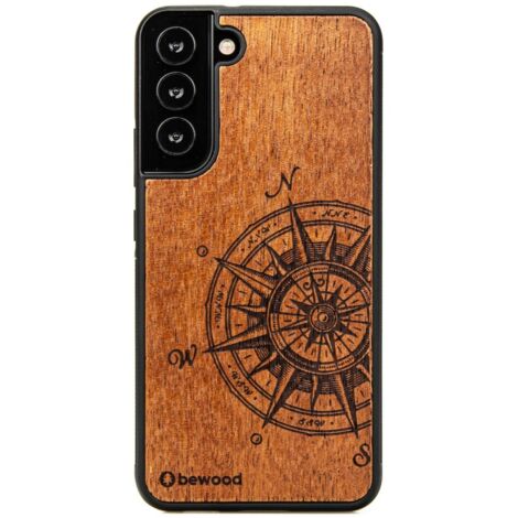 Custodia in legno per Samsung Galaxy S21 FE TRAVELER MERBAU (1/4)