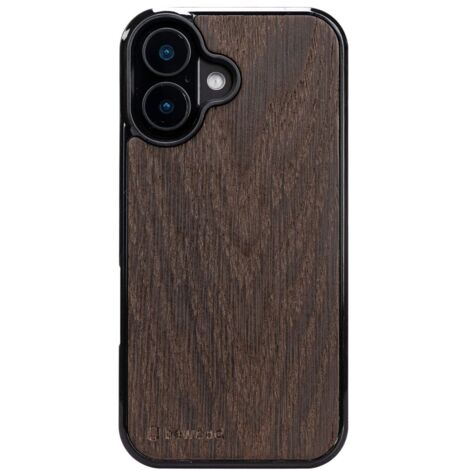Custodia in legno Bewood per iPhone 16 QUERCIA AFFUMICATA (1/5)