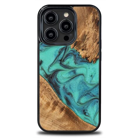 Custodia Bewood Unique per iPhone 14 Pro - Turchese (1/5)
