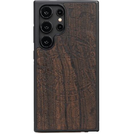 Custodia in legno Bewood per Samsung Galaxy S25 Ultra CALENDARIO AZTECO ZIRICOTE (1/4)