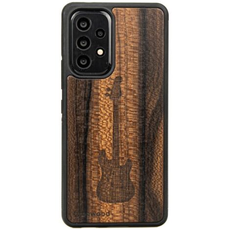 Custodia in legno per Samsung Galaxy A53 5G GUITAR ZIRICOTE (1/4)