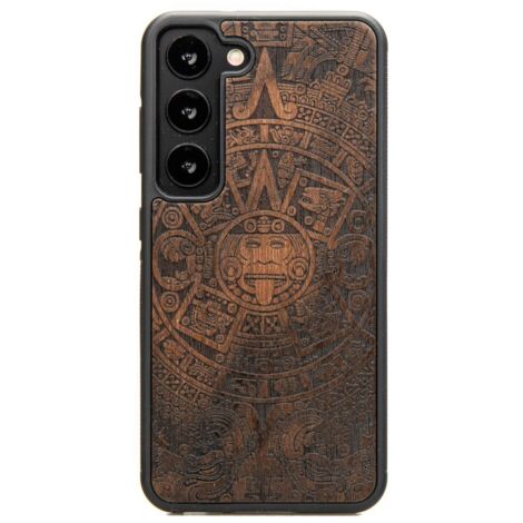 Custodia in legno Bewood per Samsung Galaxy S23 CALENDARIO AZTECO ZIRICOTTE (1/4)
