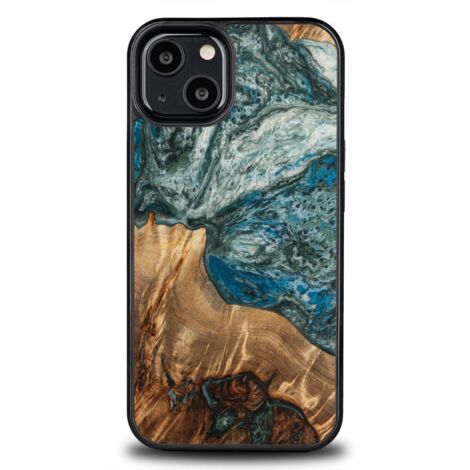Custodia Bewood Unique per iPhone 13 - Pianeti - Terra (1/4)