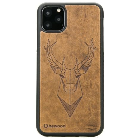 Custodia in legno per iPhone 11 PRO MAX DEER IMBUIA (1/3)