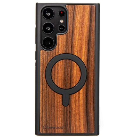 Custodia in legno Bewood per Samsung Galaxy S25 Ultra ROSEWOOD SANTOS con MagSafe (1/2)