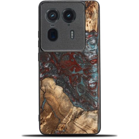 Custodia Bewood Unique per Motorola Edge 50 Ultra - Pianeti - Plutone (1/2)