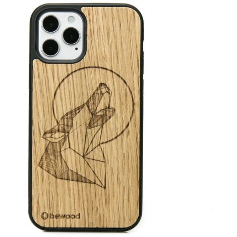 Custodia in legno per iPhone 12 / 12 Pro QUERCIA LUPO (1/3)