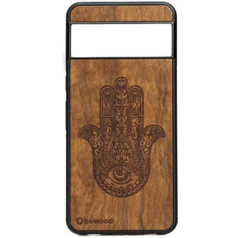 Custodia in legno Bewood per Google Pixel 8 Pro HAMSA IMBUIA (1/2)