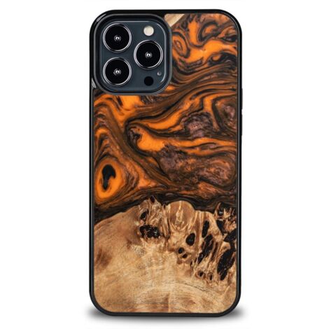 Custodia Bewood Unique per iPhone 13 Pro Max - Arancione (1/4)