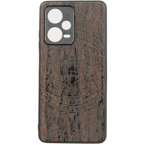 Bewood Redmi Note 12 Pro 5G Custodia in legno CALENDARIO AZTECO ZIRICOTE (1/2)