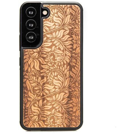 Custodia in legno con foglie di melo per Samsung Galaxy S22 (1/3)