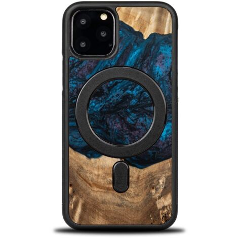 Custodia Bewood Unique per iPhone 11 Pro - Pianeti - Nettuno con MagSafe (1/5)