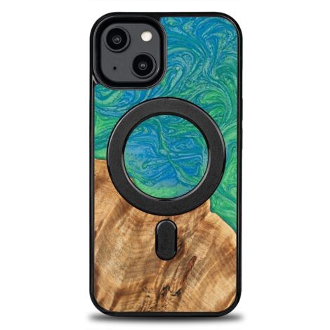 Custodia Bewood Unique per iPhone 14 - Neons - Tokyo con MagSafe (1/5)