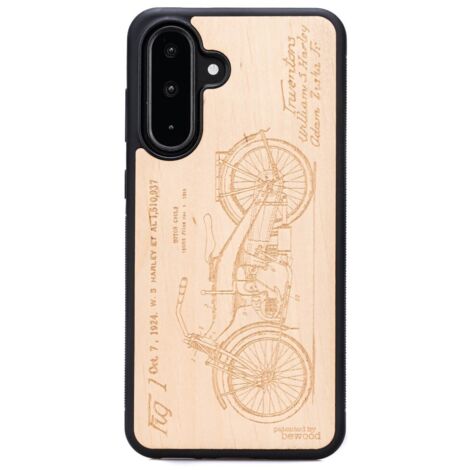 Custodia in legno Bewood per Samsung Galaxy A26 5G HARLEY PATENT ANIEGRE (1/5)