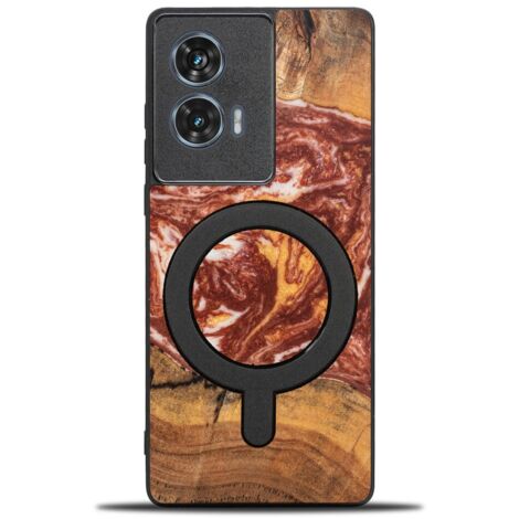 Custodia Bewood Unique per Motorola Edge 50 Fusion - Pianeti - Marte con MagSafe (1/2)