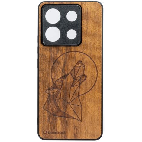Custodia in legno Bewood per Xiaomi Redmi Note 13 Pro 5G WOLF IMBUIA (1/2)