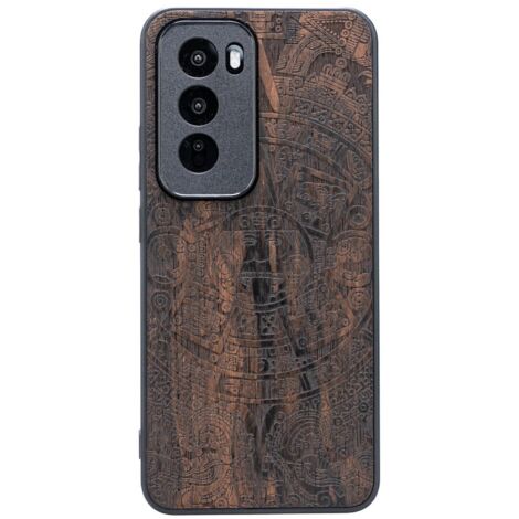 Custodia in legno Bewood per Oppo Reno 12 5G CALENDARIO AZTECO ZIRICOTE (1/5)