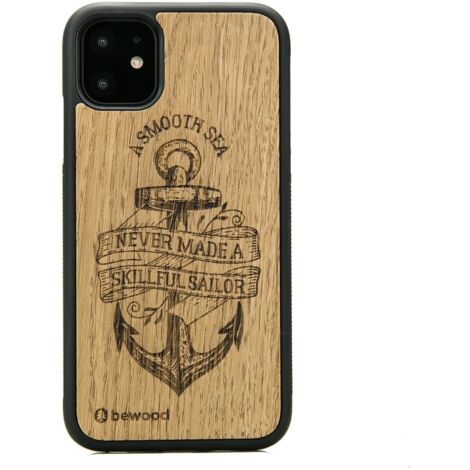 Custodia in legno per iPhone 11 ANCORA QUERCIA (1/3)