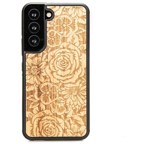 Custodia in legno per Samsung Galaxy S22 ROSES ANIEGRE (1/3)