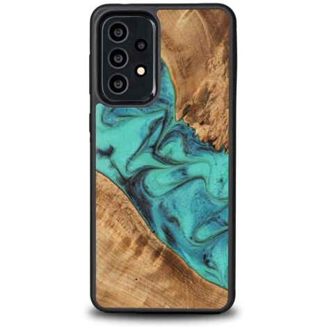 Custodia Bewood Unique per Samsung Galaxy A33 - Turchese (1/4)