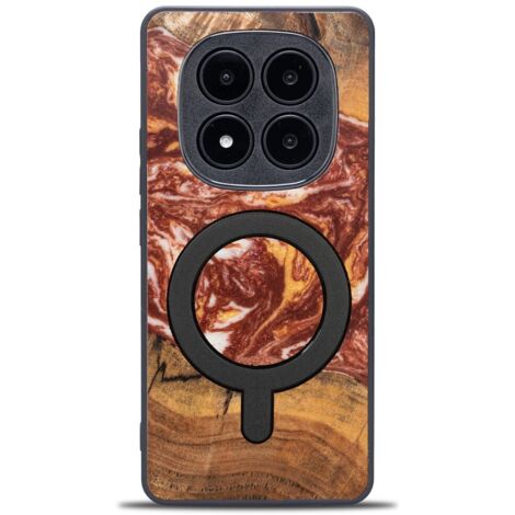 Custodia esclusiva Bewood per Xiaomi Redmi Note 14 Pro 5G - Pianeti - Marte con MagSafe (1/4)
