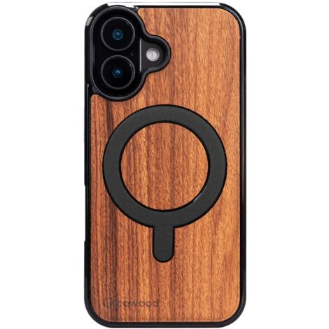 Custodia in legno Bewood per iPhone 16 ROSEWOOD SANTOS con MagSafe (1/2)