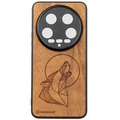 Custodia in legno Bewood per Xiaomi 14 Ultra WILK IMBUIA (1/2)