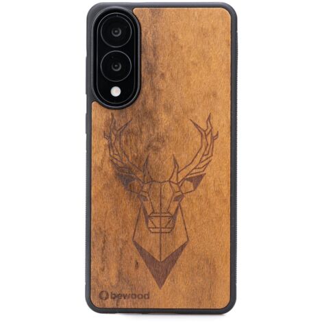 Custodia in legno Bewood per Samsung Galaxy S25 Edge IMBUIA DEER (1/5)