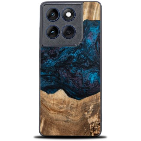 Custodia Bewood Unique per Motorola Edge 60 / 60 Fusion 5G - Pianeti - Nettuno (1/2)