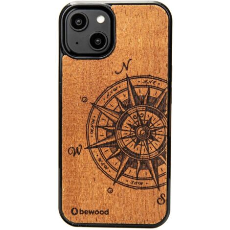 Custodia in legno Bewood per iPhone 15 TRAVELER MERBAU (1/5)