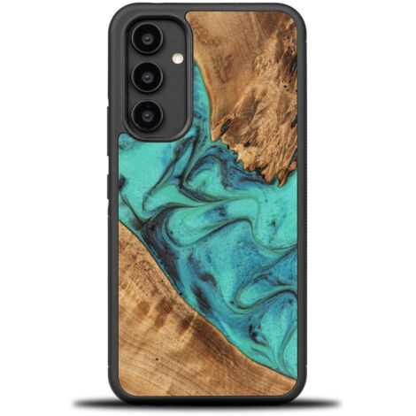 Custodia Bewood Unique per Samsung Galaxy A54 5G - Turchese (1/4)