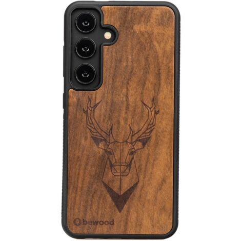 Custodia in legno Bewood per Samsung Galaxy S24 IMBUIA DEER (1/4)