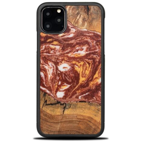 Custodia Bewood Unique per iPhone 11 Pro Max - Pianeti - Marte (1/4)