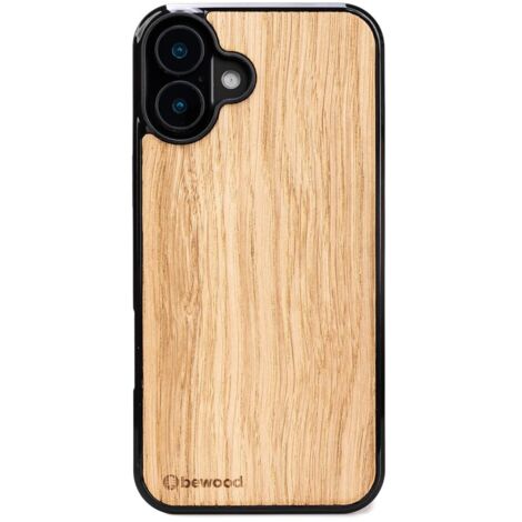 Custodia in legno Bewood per iPhone 16 Plus QUERCIA (1/5)