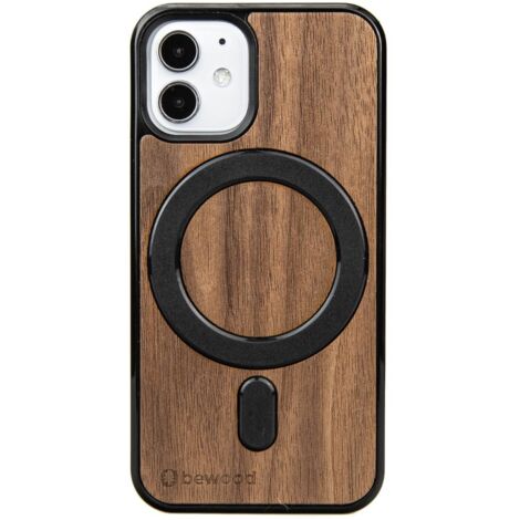 Custodia in legno Bewood per iPhone 12 Mini in noce americano con protezione MagSafe (1/5)