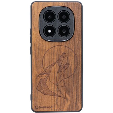Custodia in legno Bewood per Xiaomi Redmi Note 14 Pro 5G WOLF IMBUIA (1/5)