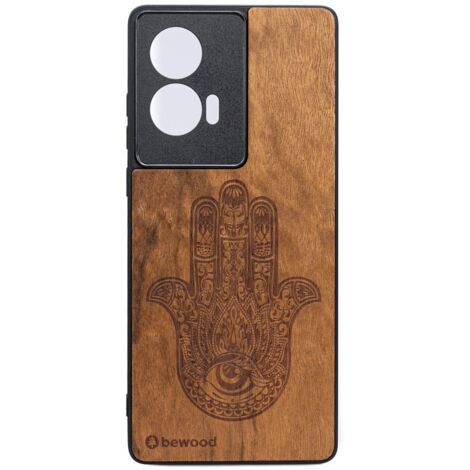 Custodia in legno Bewood per Motorola Edge 50 Fusion HAMSA IMBUIA (1/2)