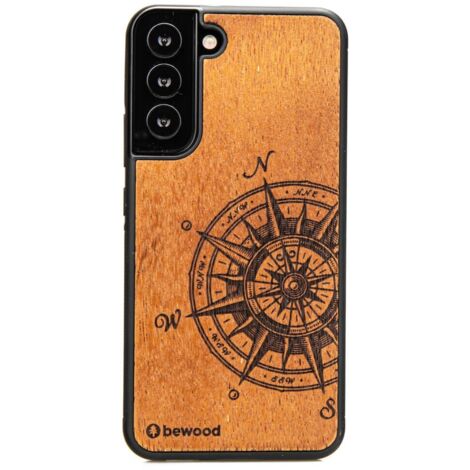 Custodia in legno per Samsung Galaxy S22 Plus TRAVELER MERBAU (1/4)