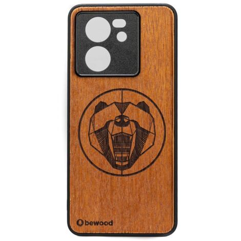 Custodia in legno Bewood per Xiaomi 13T / 13T Pro BEAR MERBAU (1/2)