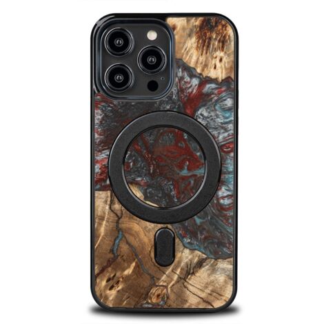 Custodia Bewood Unique per iPhone 15 Pro Max - Pianeti - Plutone con MagSafe (1/5)