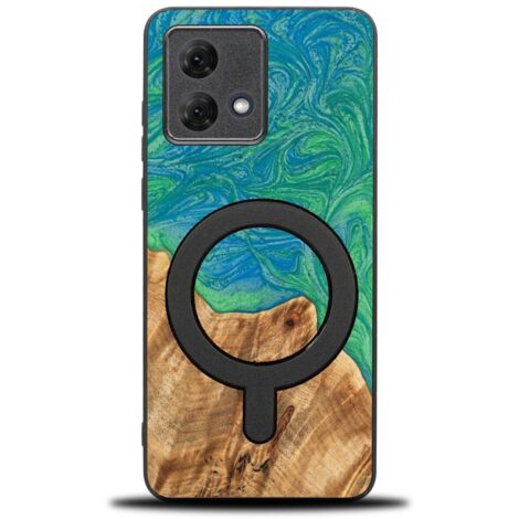 Custodia Bewood Unique per Motorola G84 5G - Neons - Tokyo con MagSafe (1/2)