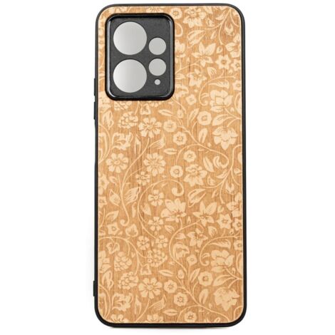 Bewood Redmi Note 12 4G Custodia in legno FIORI SELVATICI ANIEGRE (1/2)