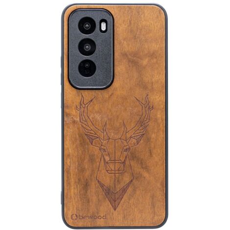 Custodia in legno Bewood per Oppo Reno 12 Pro 5G IMBUIA DEER (1/5)