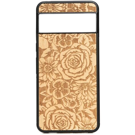 Custodia in legno Bewood per Google Pixel 8 ROSES ANIEGRE (1/2)