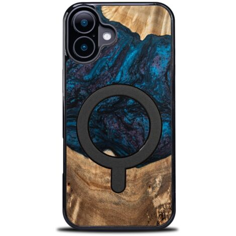 Custodia Bewood Unique per iPhone 16 Plus - Pianeti - Nettuno con MagSafe (1/5)