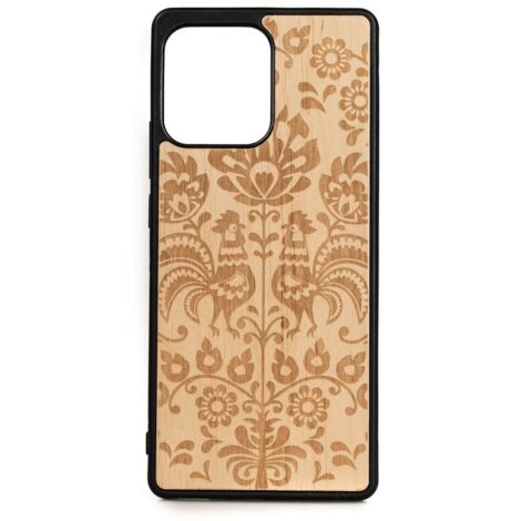 Custodia in legno Bewood per Motorola Edge 40 Neo POLACCO FOLK ANIEGRE (1/2)