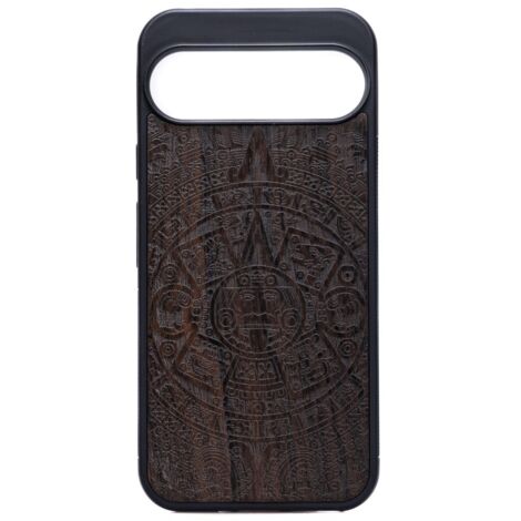 Custodia in legno Bewood per Google Pixel 9 Pro XL CALENDARIO AZTECO ZIRICOTE (1/2)